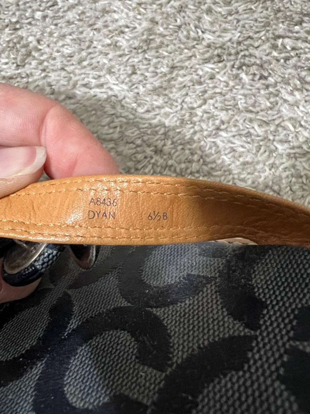 Blue Coach Sandals - Picture 3 of 5